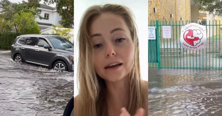 Agata Rubik relacjonuje poważne załamanie pogody w Miami. Pokazała ZALANE ULICE. "Mnie się to podoba" (ZDJĘCIA)
