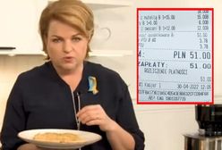 Bosacka ujawnia rachunki za jedzenie w knajpach. Nazywa je "paragonami grozy"