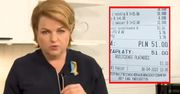 Bosacka ujawnia rachunki za jedzenie w knajpach. Nazywa je "paragonami grozy"