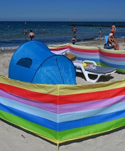 Rozstawiasz parawan na plaży? Możesz zapłacić wysoką karę