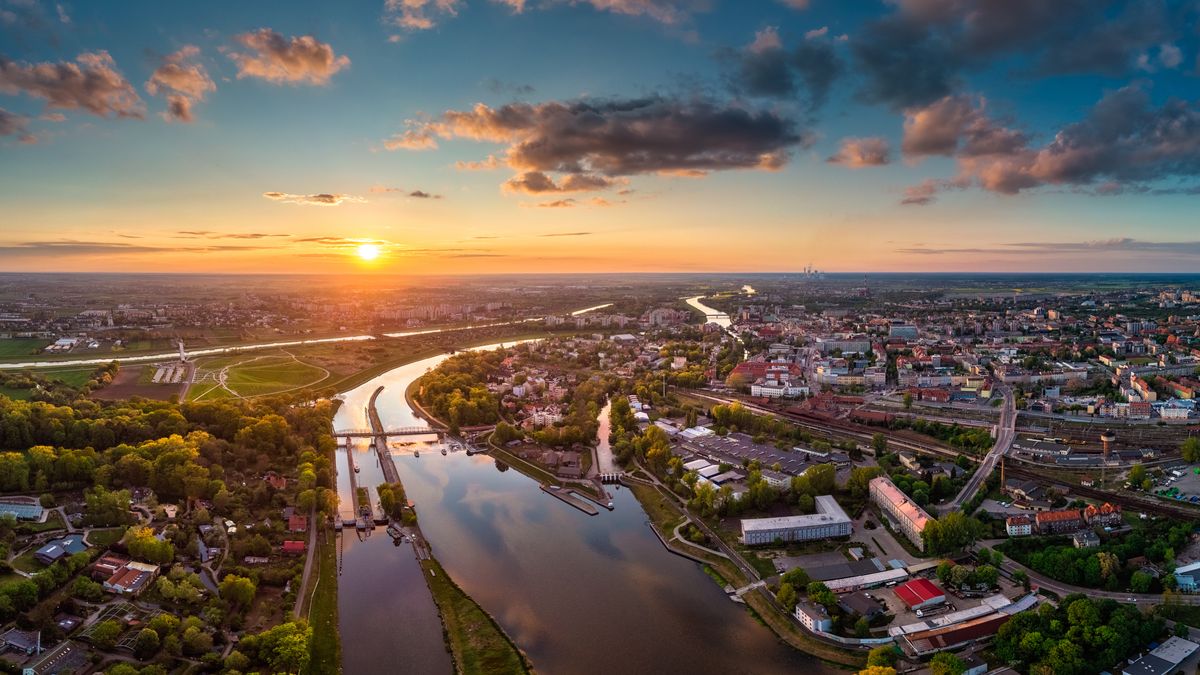 Opole z lotu ptaka