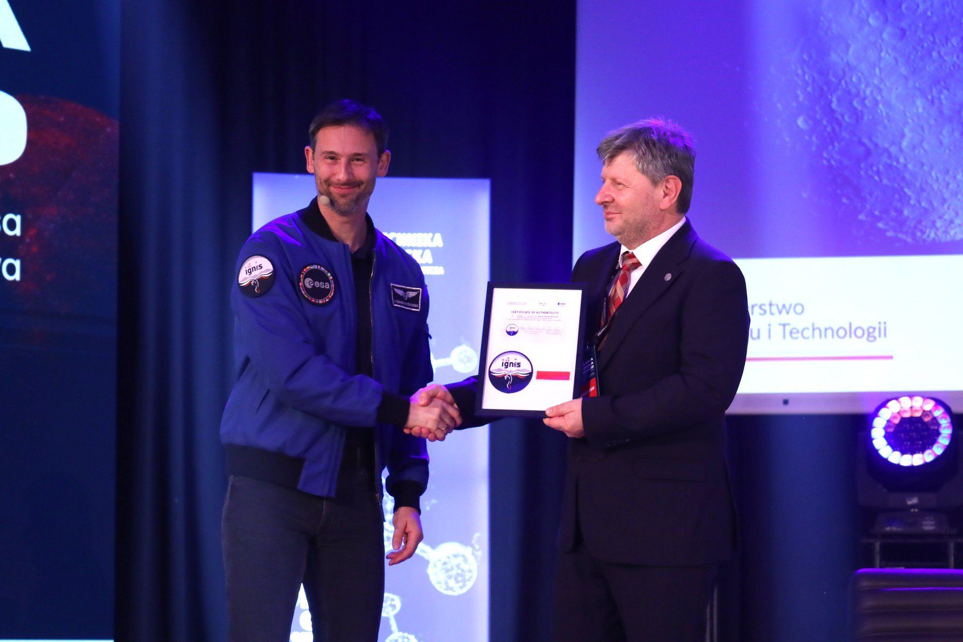 Sławosz Uznański-Wiśniewski odwiedził Rzeszów