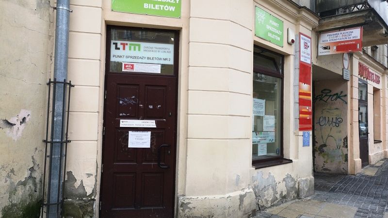 Punkt sprzedaży biletów ZTM Lublin przy ul. Zielonej
