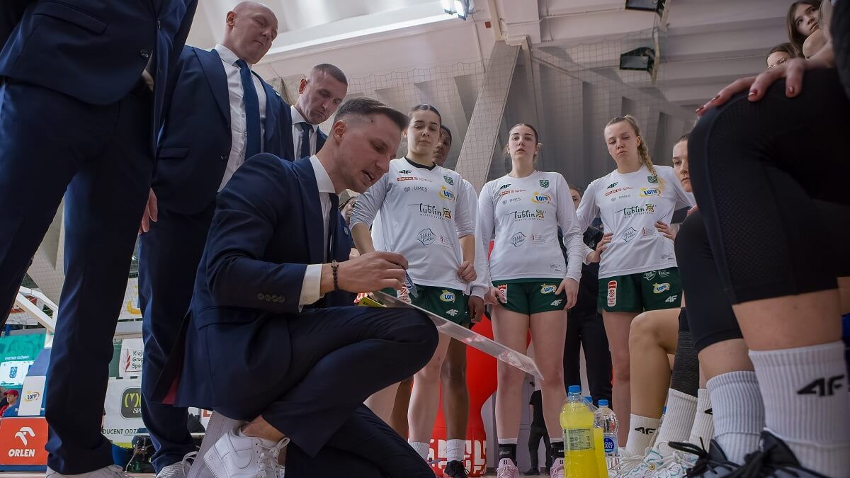 Trener Karol Kowalewski