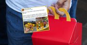 Oto co dostają dzieci. Pokazał zdjęcia z białoruskiego McDonald's