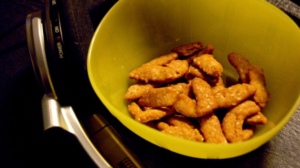 Chrupki z sezamem bez dodatku soli