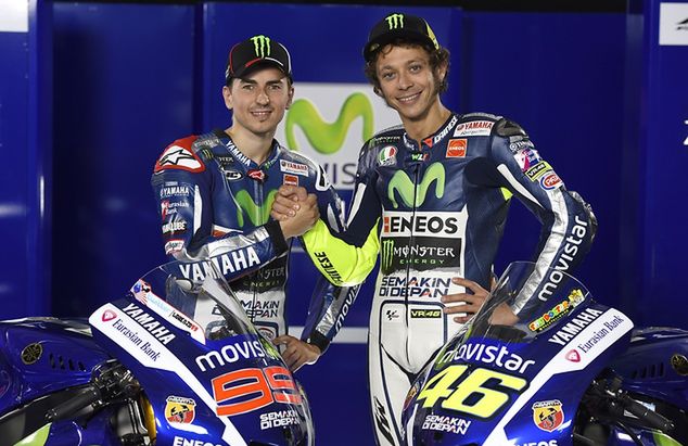 Valentino Rossi i Jorge Lorenzo przekonują, że potrafią ze sobą współpracować