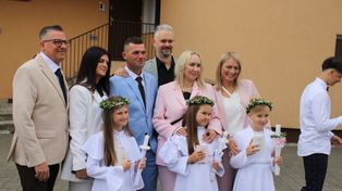 Pierwsza Komunia Święta w parafii pw. bł. Bogumiła w Gnieźnie