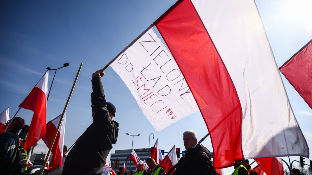Protest rolników (zdjęcie poglądowe)