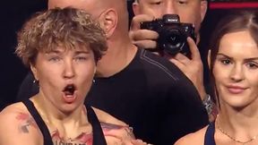 Sceny na ważeniu przed walką Polki. To zrobiła Rosjanka