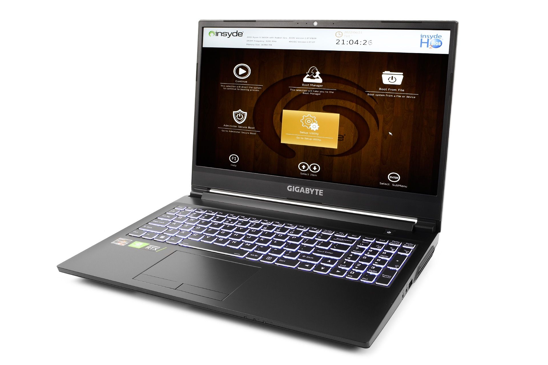 Gigabyte A5 K1 - Z profilu