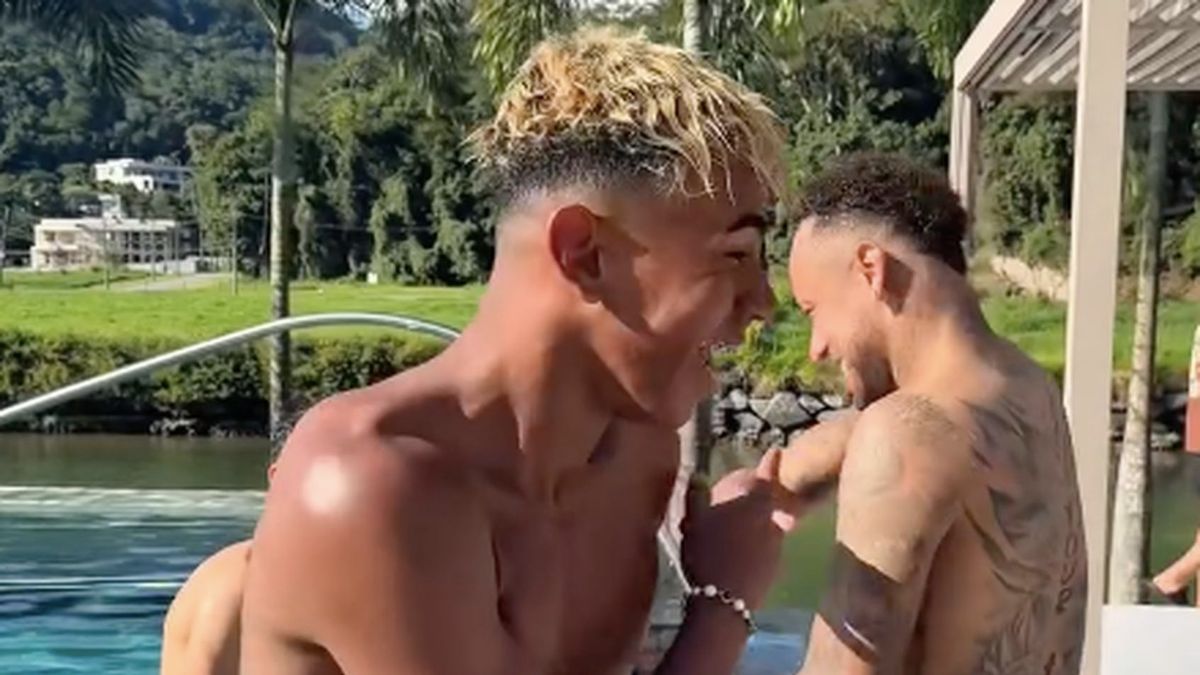 Instagram / neymarjr / Yamal z Neymarem na wakacjach