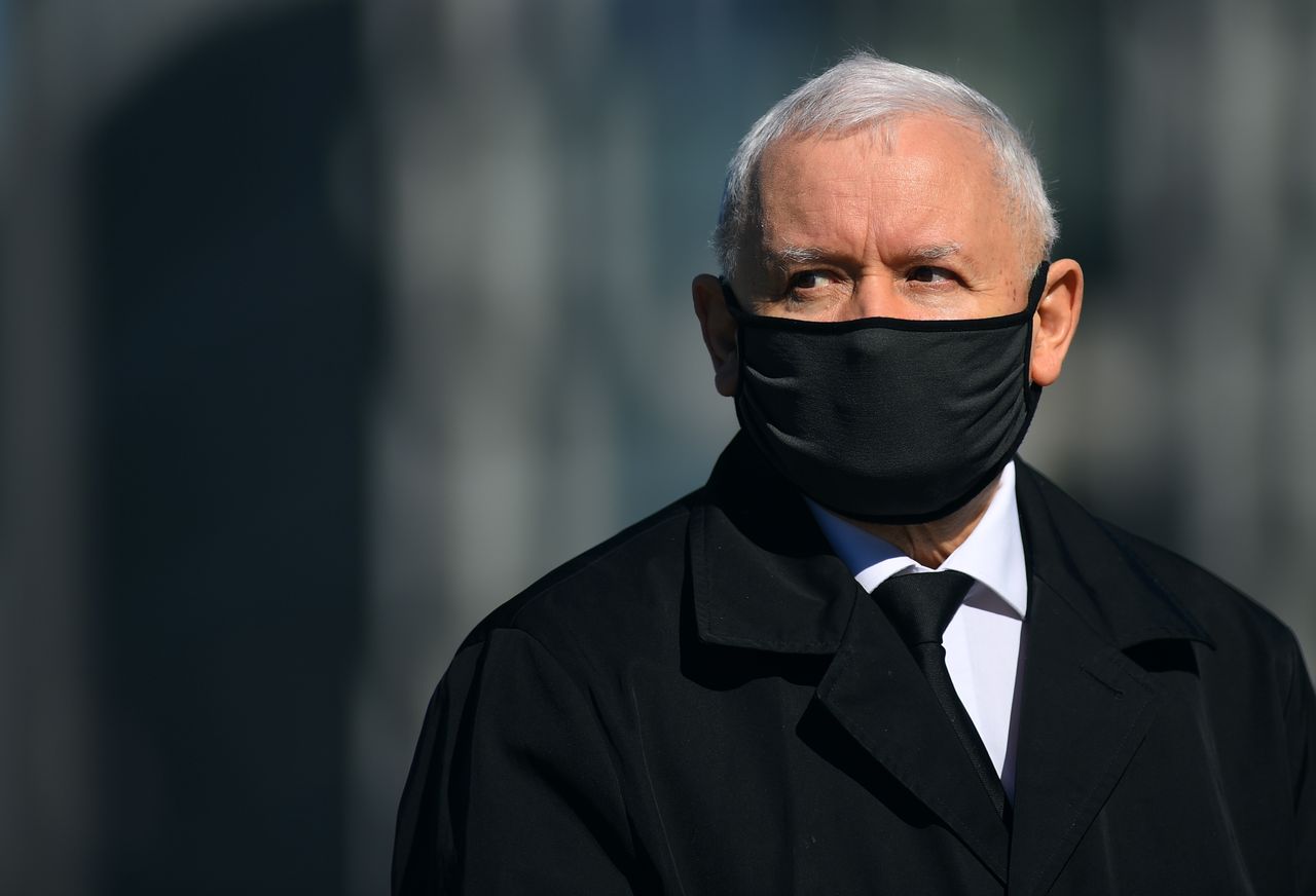 Prezes PiS Jarosław Kaczyński