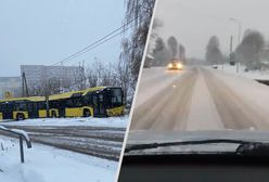 Atak zimy w Polsce. Gigantyczne śnieżyce, paraliż na niektórych drogach