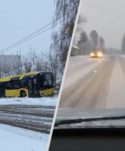 Atak zimy w Polsce. Gigantyczne śnieżyce, paraliż na niektórych drogach