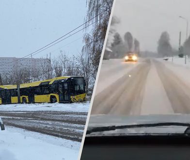 Atak zimy w Polsce. Gigantyczne śnieżyce, paraliż na niektórych drogach