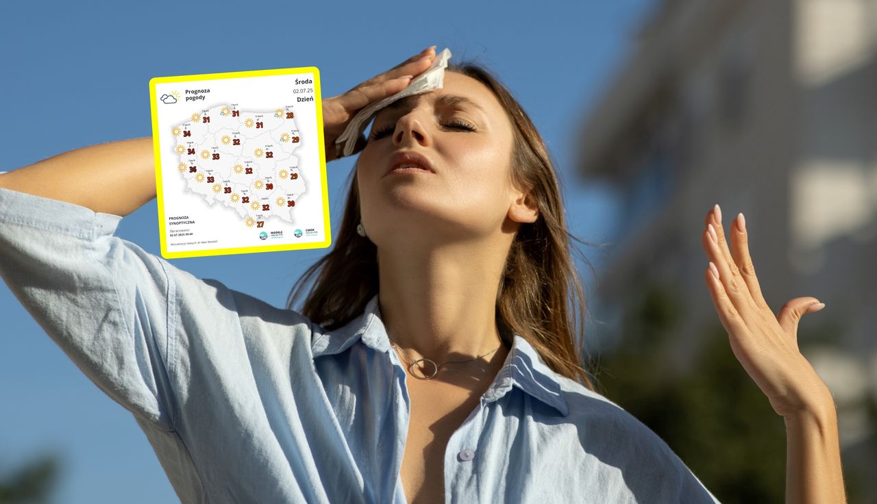 Na pewno nie 29 stopni. IMGW wskazał temperaturę upału