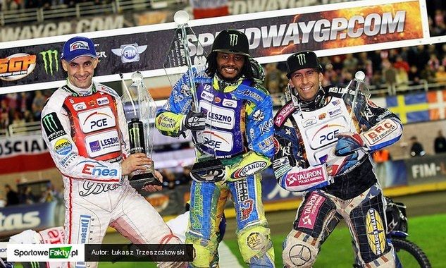 Tomasz Gollob na torze w Toruniu czuje się wyśmienicie. W tym roku był drugi w Grand Prix.