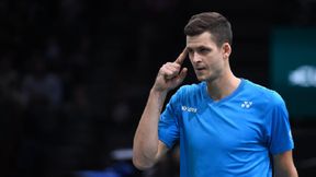 Hubert Hurkacz postawił się liderowi rankingu. W drugim secie zabrakło dwóch punktów