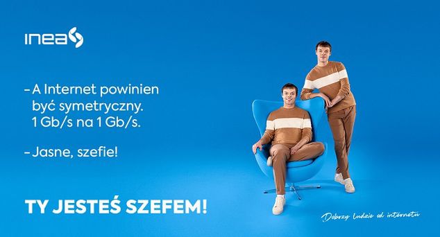 Inea w nowej kampanii przekonuje "Ty jesteś szefem"
