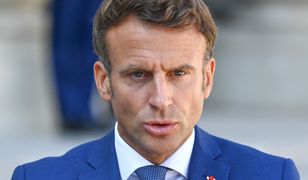 "Polska podżega do wojny". Co naprawdę powiedział Macron?