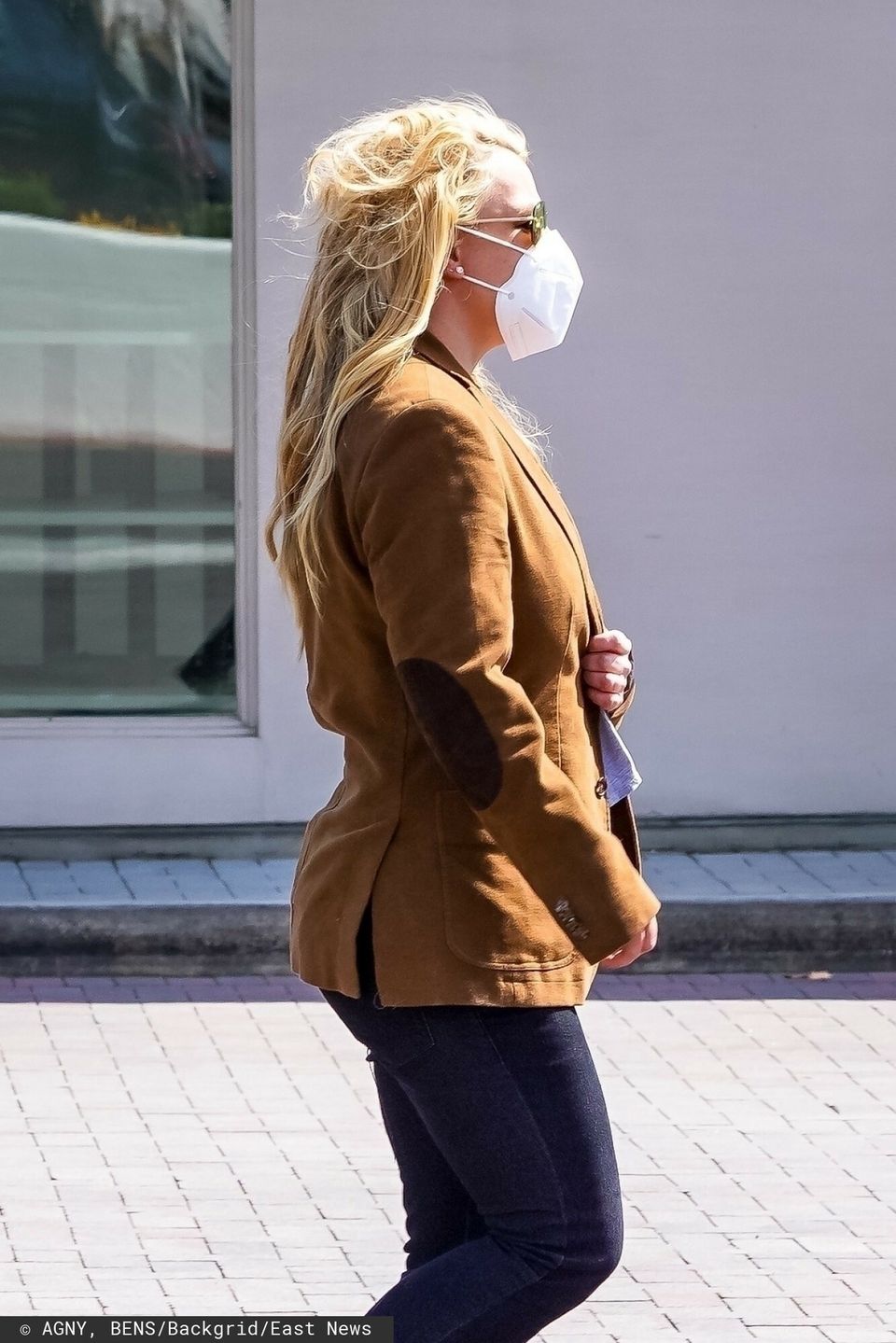 Britney Spears w centrum handlowym w Malibu
