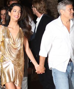 Amal Clooney w złocie: coraz chudsza?