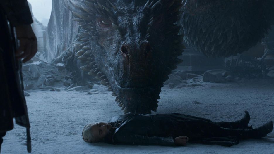 kadr z serialu "Gra o tron"