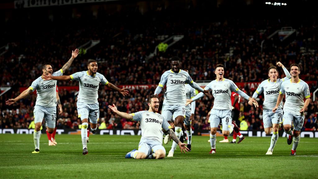 Zdjęcie okładkowe artykułu: Getty Images / Jan Kruger / Na zdjęciu: piłkarze Derby County