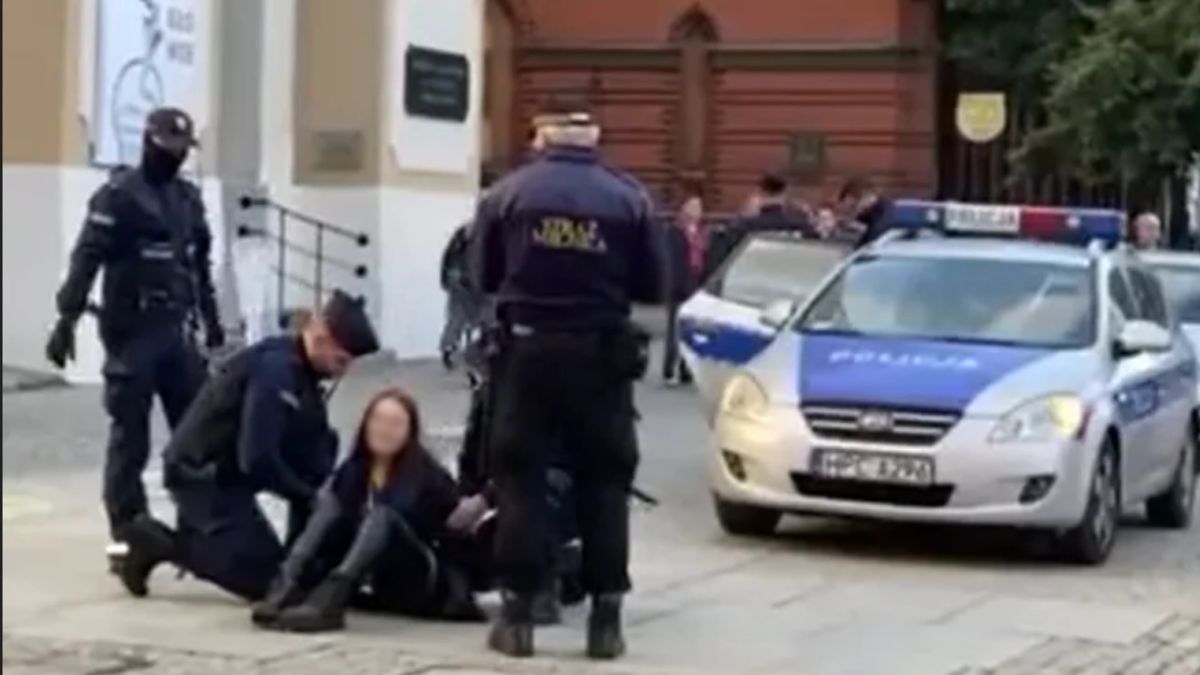 Na Facebooku pojawiło się wideo z zatrzymania