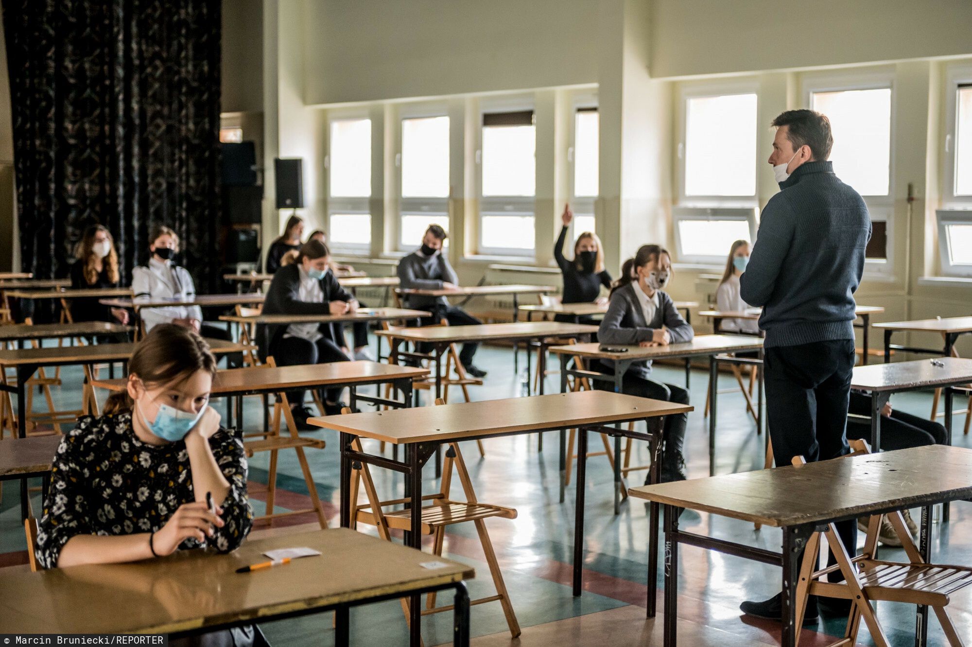 Egzamin ósmoklasisty 2021. Wysoka frekwencja
