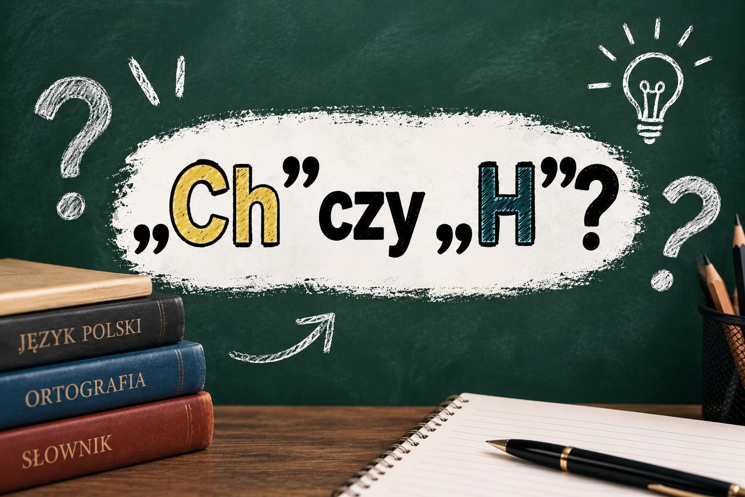 H czy CH? Sprawdź, czy wiesz, jak poprawnie pisać te słowa