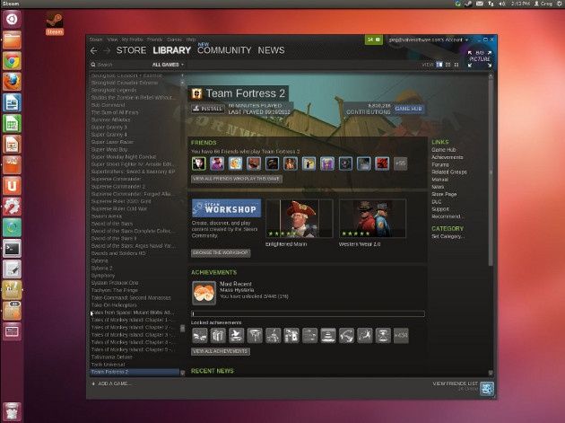 steam valve beta ubuntu wygląd otwarte testy