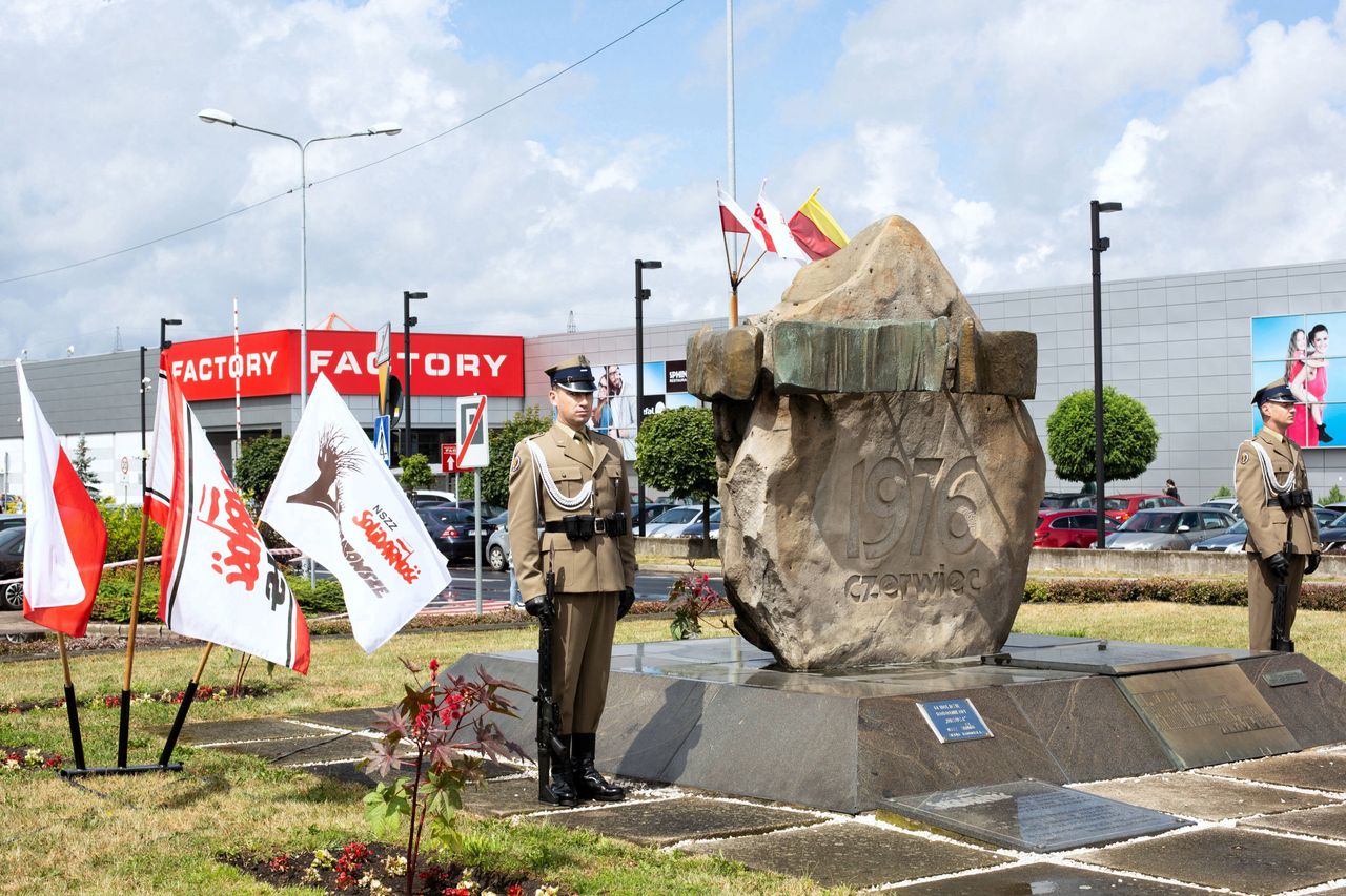 Ursus. Prezes IPN uczci uczestników protestów