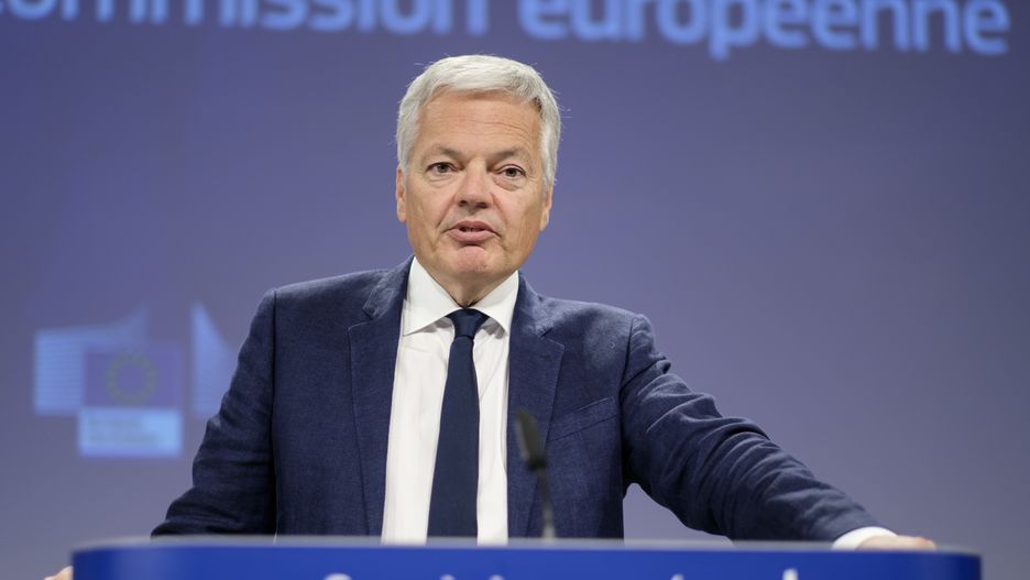 Wyrok TK ws. prawa unijnego. Jest reakcja ze strony Komisji Europejskiej. Na zdjęciu Didier Reynders, komisarz UE ds. sprawiedliwości 