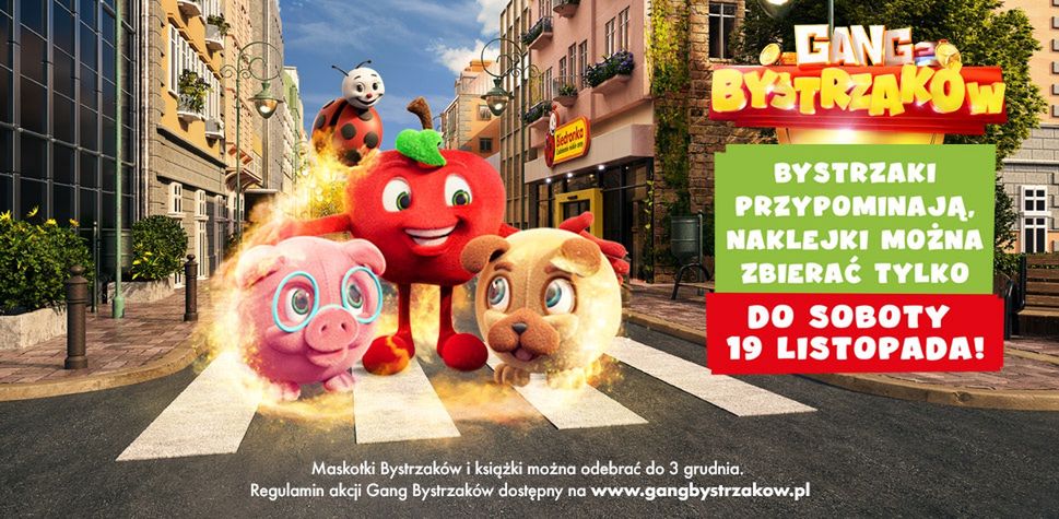 Już milion Bystrzaków odebranych przez klientów Biedronki