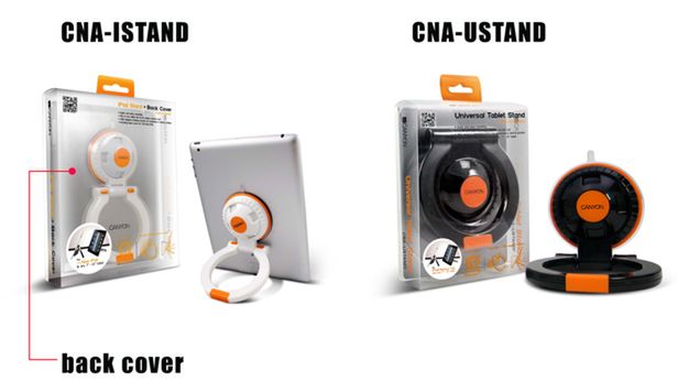 Podstawki dla iPada marki Canyon 1