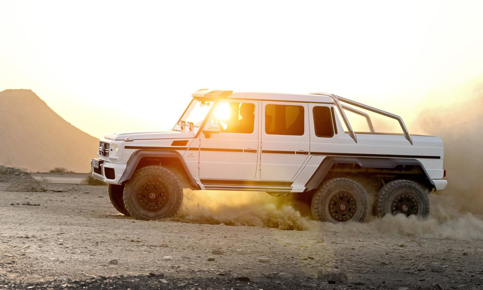 Mercedes-Benz G63 AMG 6x6 - terenowy potwór [galeria] 5