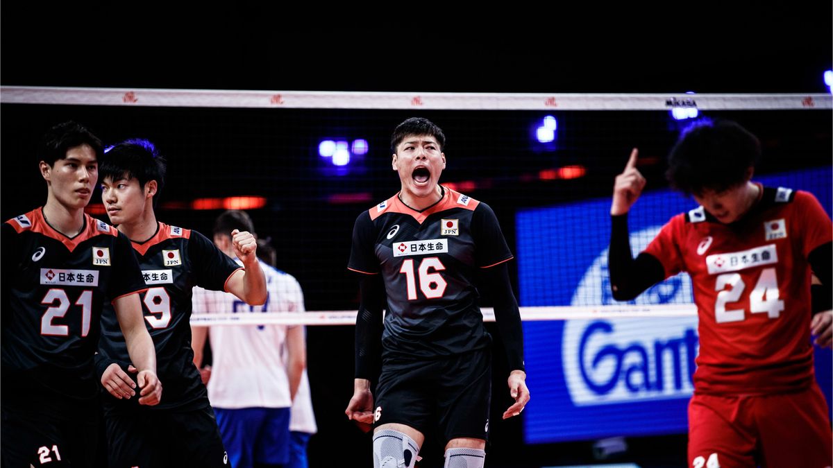 Zdjęcie okładkowe artykułu: Materiały prasowe / fivb/volleyballworld.com / Na zdjęciu: reprezentacja Japonii