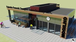 Mogilno: Nowy dworzec autobusowy za 5,5 mln zł. Powstanie do 2027 r.