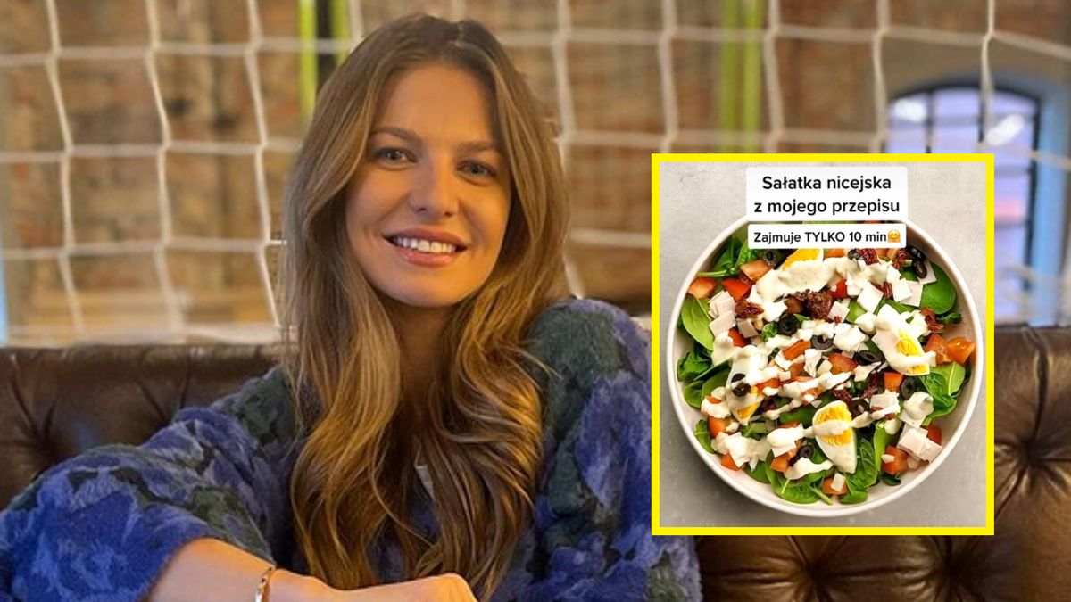 Anna Lewandowska zdradziła swój autorski przepis na sałatkę nicejską, którą przygotujesz w zaledwie 10 minut. 