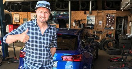 Drogowy potwór. Taki autem jeździ Jerzy Dudek