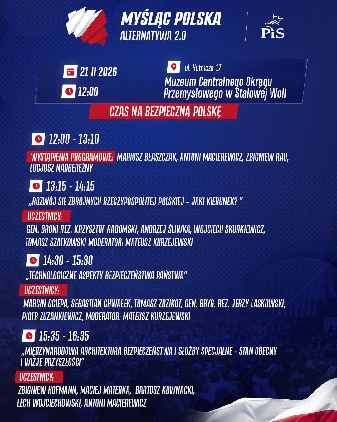 Uczestnicy konwencji w Stalowej Woli 