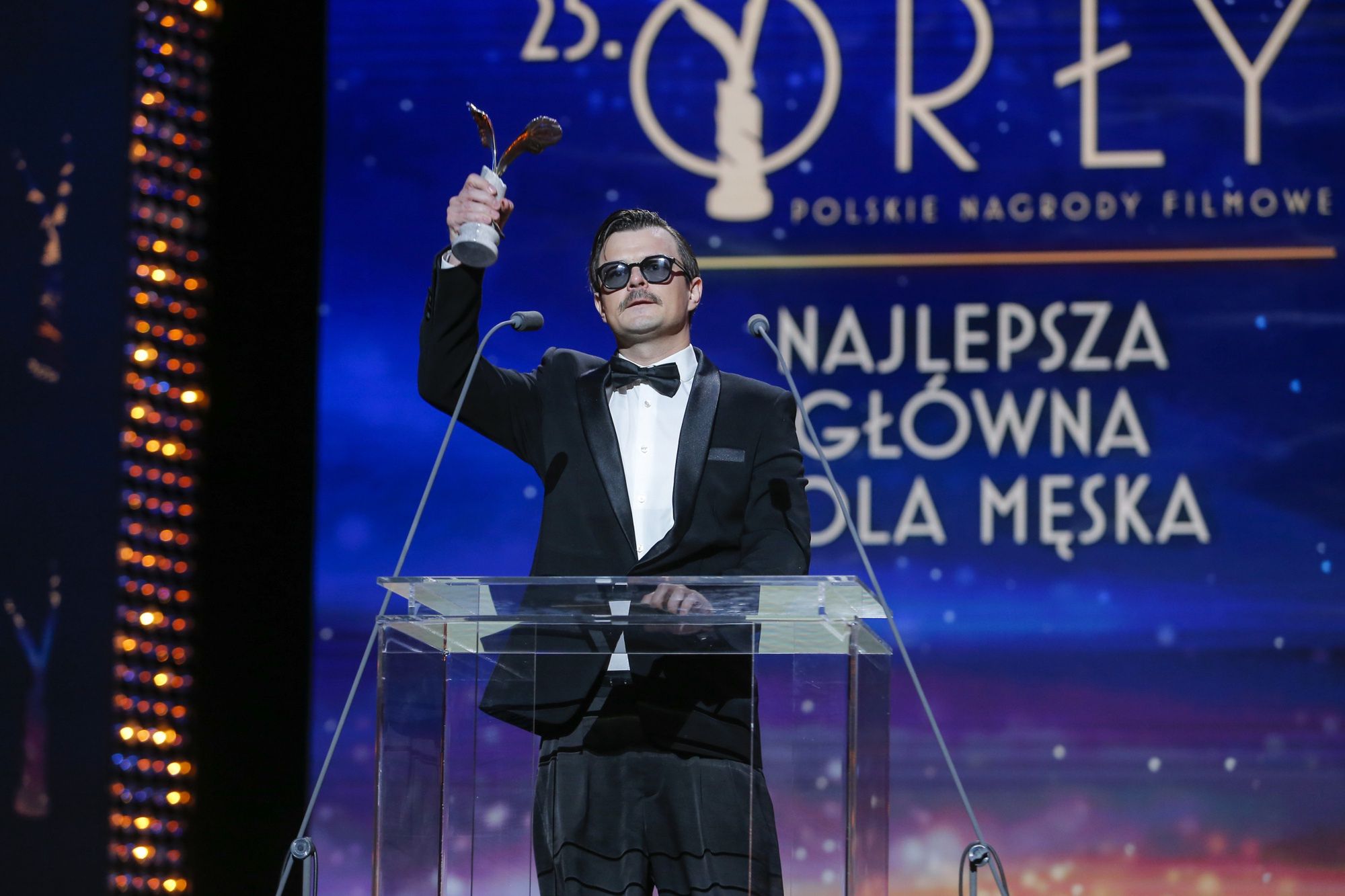 Emocjonalna przemowa Dawida Ogrodnika podczas rozdania Orłów