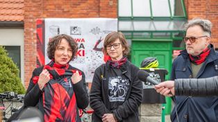 Wyślą Nową Sól na Księżyc razem z Łajką. Symbolicznie. Pomysłowa akcja rowerowa