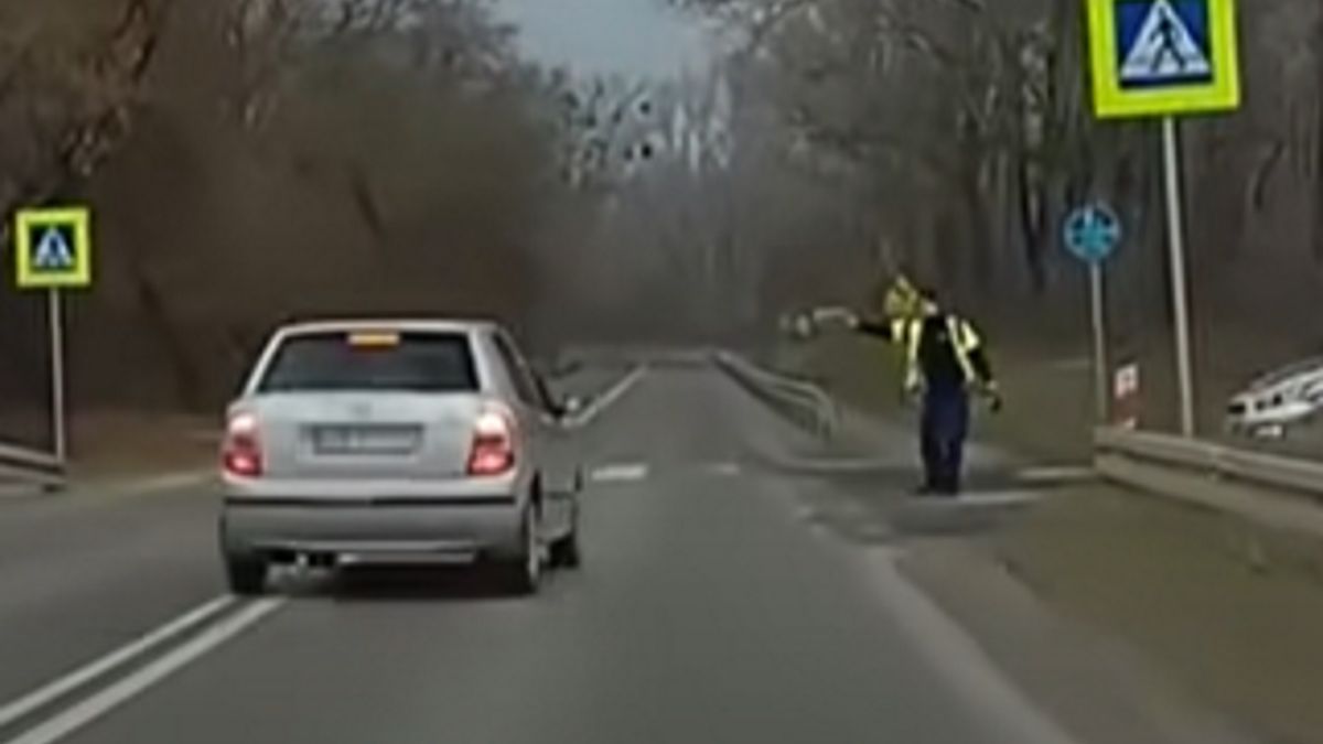 Kierowca wpakował się w kłopoty