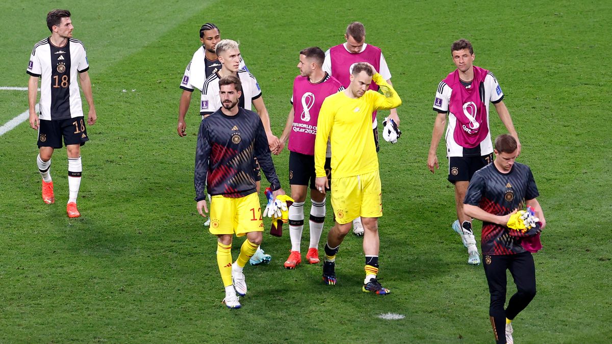 Zdjęcie okładkowe artykułu: PAP/EPA /  / Na zdjęciu: piłkarze reprezentacji Niemiec