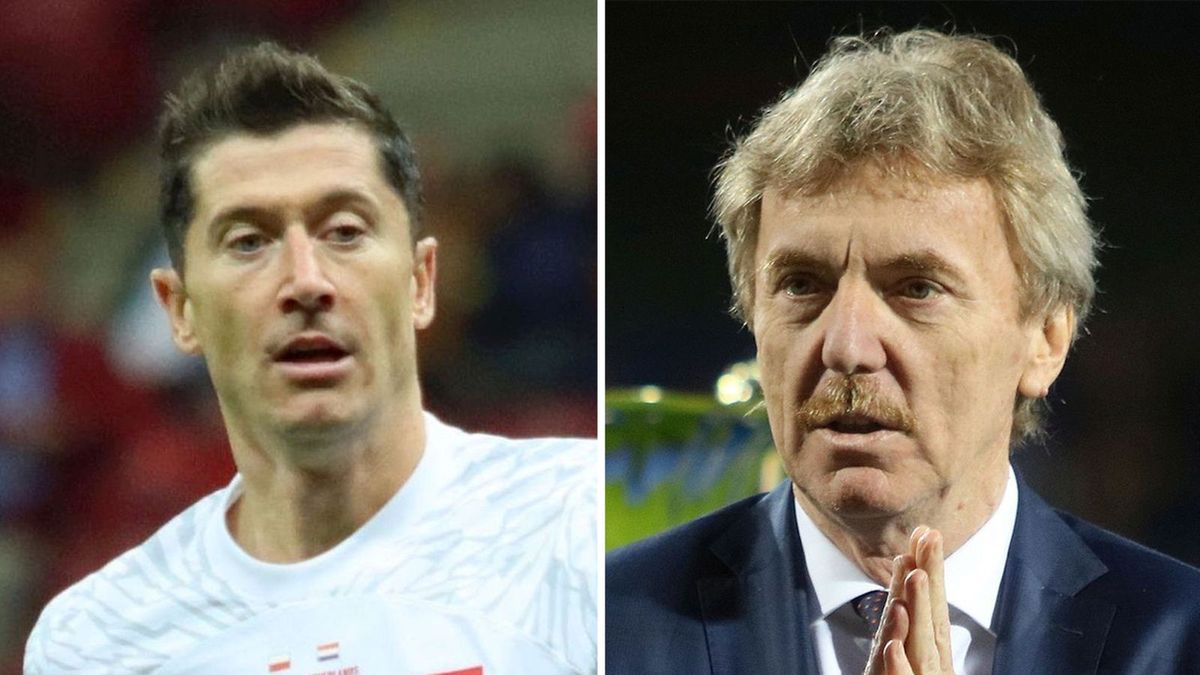 Robert Lewandowski i Zbigniew Boniek