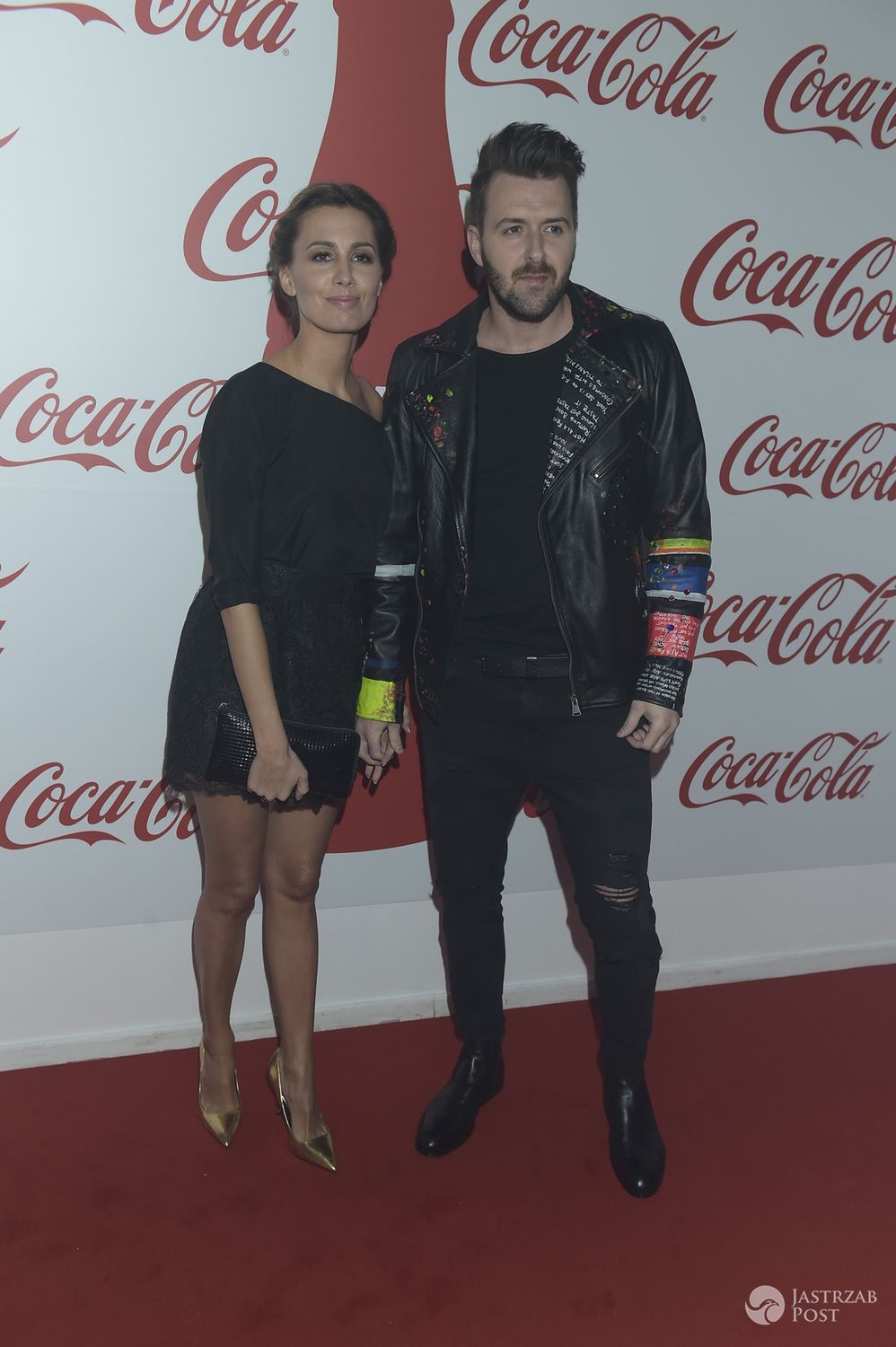 Agnieszka Popielewicz i Grzegorz Hyży na imprezie Coca-Coli 2016