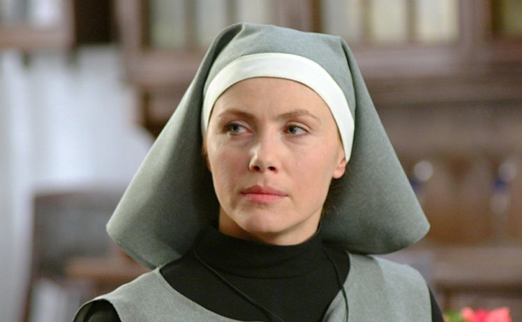 Agnieszka Wosińska grała Dorotę, zakonnicę w "Klanie"